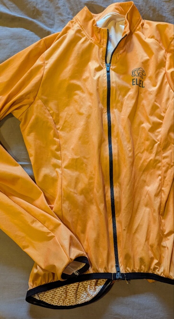 Eleven by Eliel Women's Orange Lightweight Cycling coat